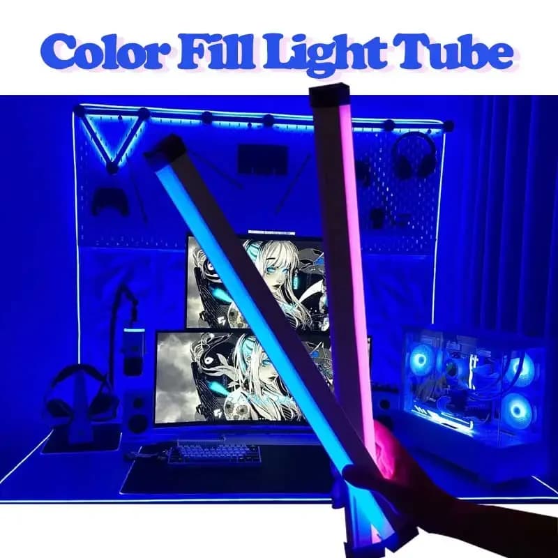 RGB USB 튜브 라이트 스틱, 17cm 또는 32cm