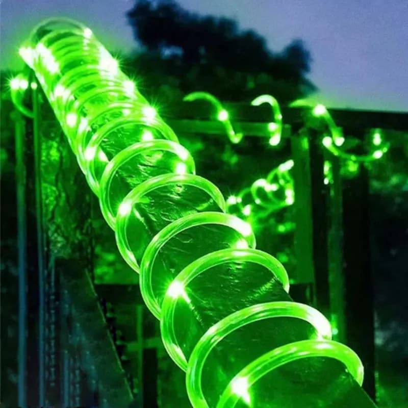 태양광 LED 코드 경로등, 8가지 모드