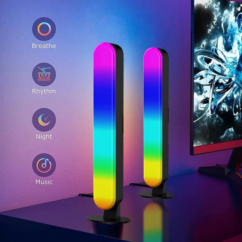 조도 조절 가능 LED 데스크탑 앰비언트 라이트 스트립